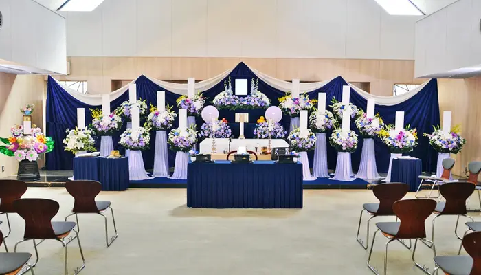 メモリアルヨーコーで葬儀を行なった写真