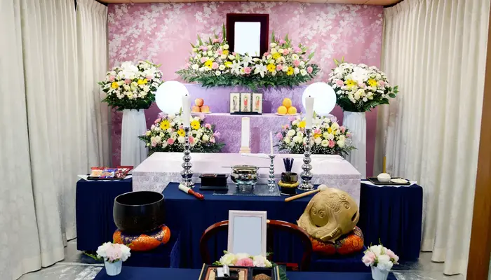 メモリアルヨーコーで葬儀を行なった写真