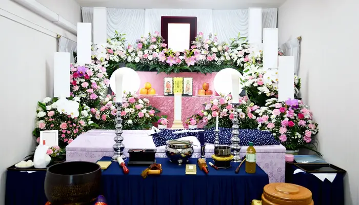 メモリアルヨーコーで葬儀を行なった写真