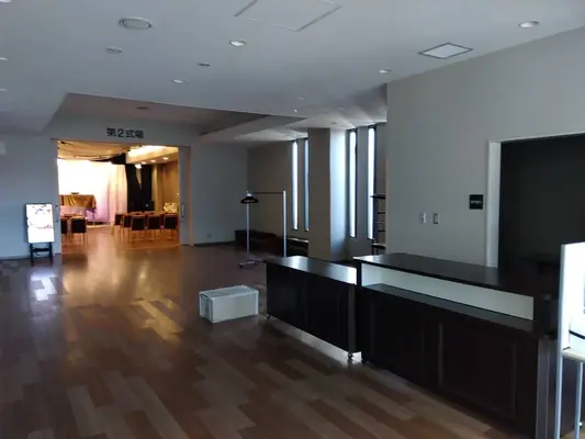 しおかぜホール茜浜で葬儀を行なった写真