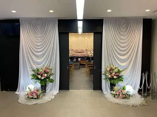 浦安市斎場で葬儀を行なった写真