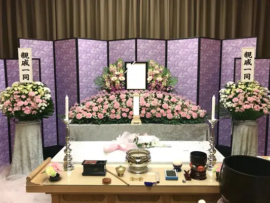 あびこ葬祭で葬儀を行なった写真