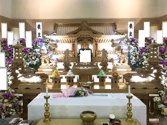 あびこ葬祭で葬儀を行なった写真