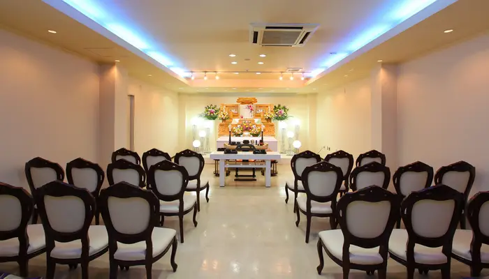 セクトで葬儀を行なった写真