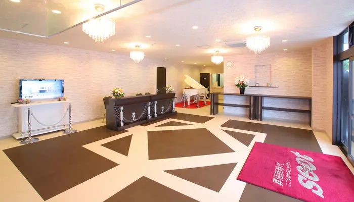 セクトで葬儀を行なった写真