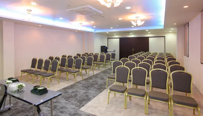 セクトで葬儀を行なった写真