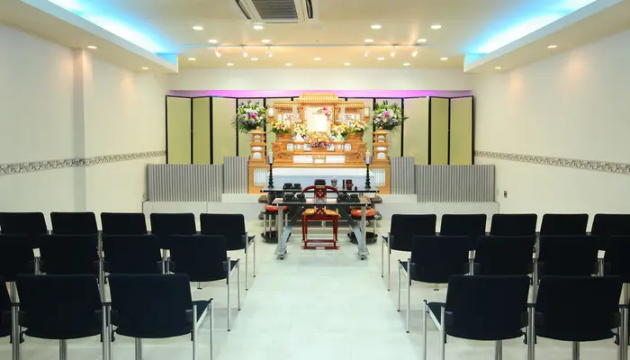 セクトで葬儀を行なった写真