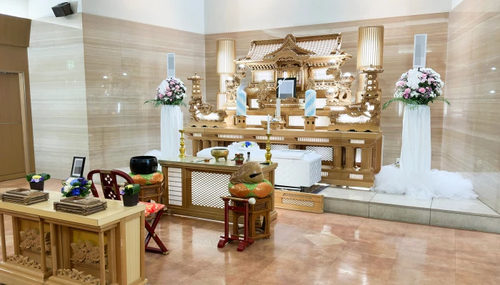 東葛福祉葬祭（柏店）で葬儀を行なった写真