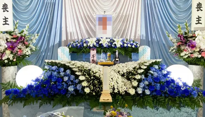 ウイングホール柏斎場で葬儀を行なった写真