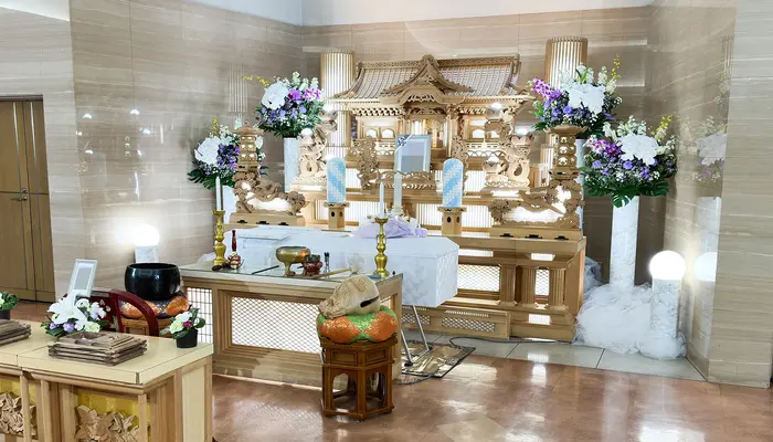 東葛福祉葬祭（柏店）で葬儀を行なった写真