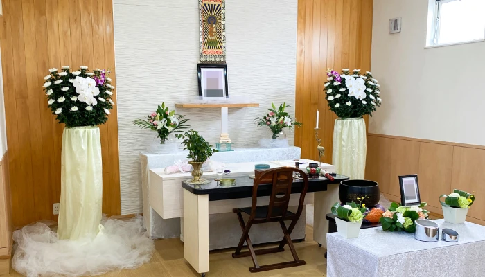 東葛福祉葬祭（柏店）で葬儀を行なった写真