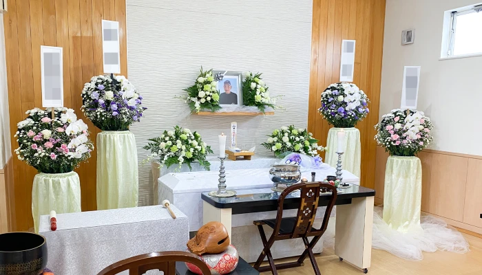 東葛福祉葬祭（柏店）で葬儀を行なった写真