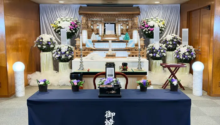 東葛福祉葬祭（野田店）で葬儀を行なった写真