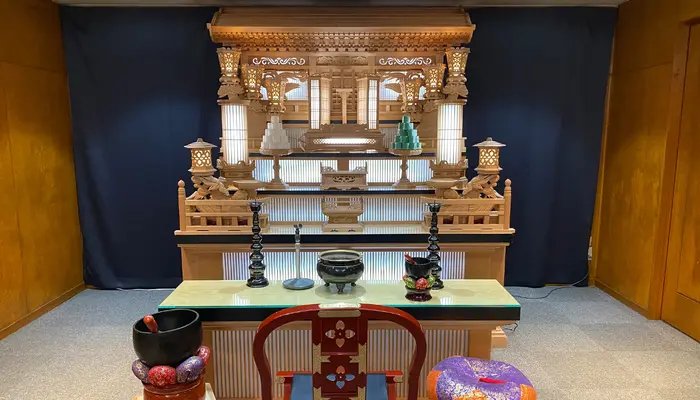 野田市関宿斎場で葬儀を行なった写真