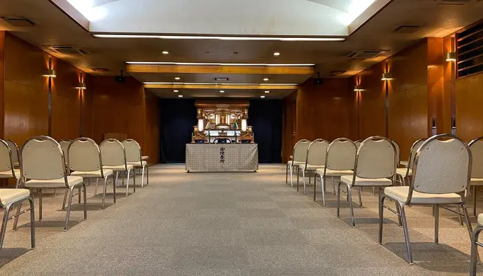 野田市関宿斎場で葬儀を行なった写真