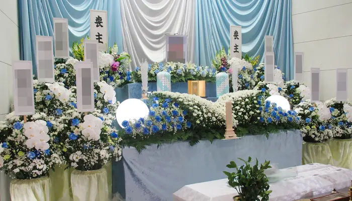 野田市斎場で葬儀を行なった写真