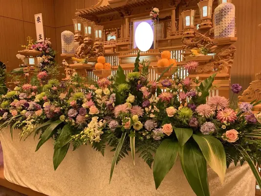 総合葬祭　二葉で葬儀を行なった写真