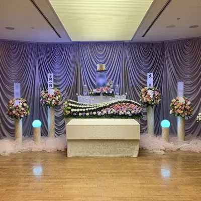 総合葬祭　二葉で葬儀を行なった写真