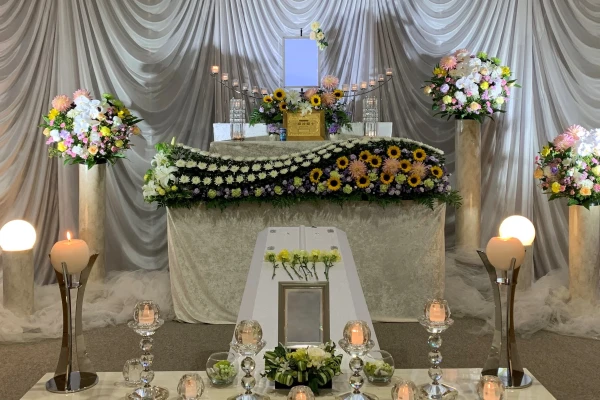 総合葬祭　二葉で葬儀を行なった写真