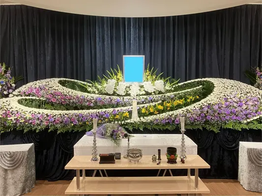 ふらわぁセレモニー縁で葬儀を行なった写真