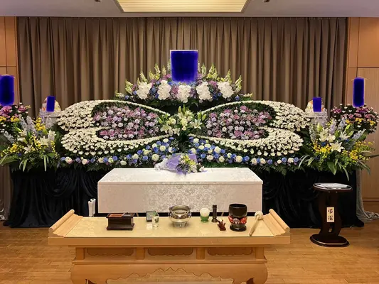 ふらわぁセレモニー縁で葬儀を行なった写真