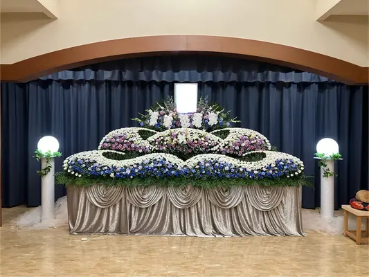 ふらわぁセレモニー縁で葬儀を行なった写真