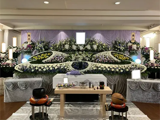 ふらわぁセレモニー縁で葬儀を行なった写真