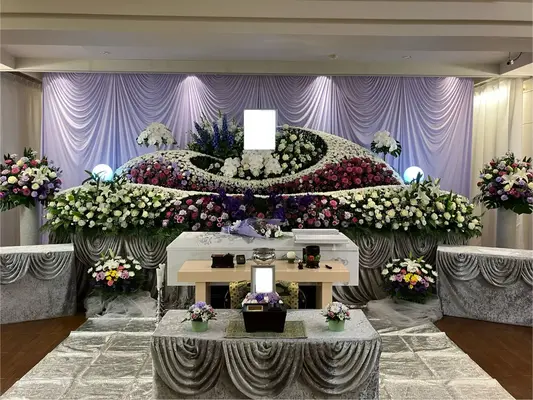 ふらわぁセレモニー縁で葬儀を行なった写真