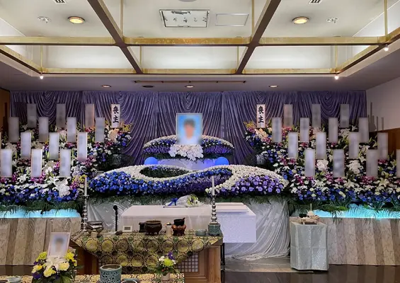 有限会社平安堂　やすらぎ葬祭（稲敷店）で葬儀を行なった写真