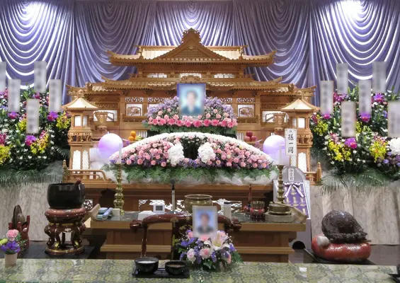 有限会社平安堂　やすらぎ葬祭（稲敷店）で葬儀を行なった写真