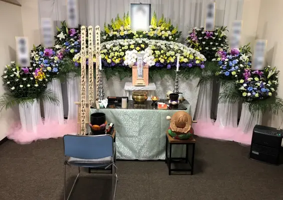 有限会社平安堂　やすらぎ葬祭（稲敷店）で葬儀を行なった写真