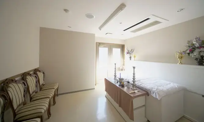 プロが管理する安置室