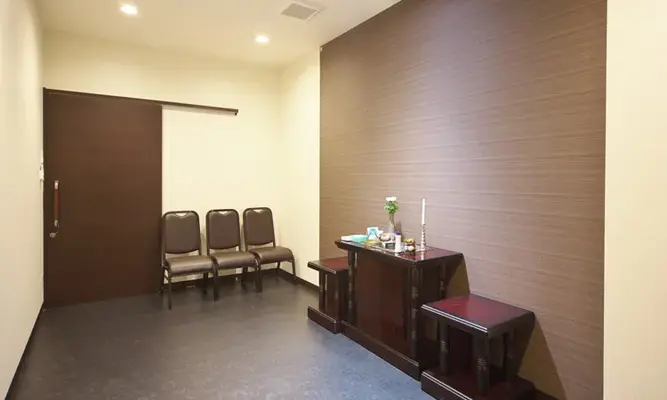 自社で安置室を完備しています