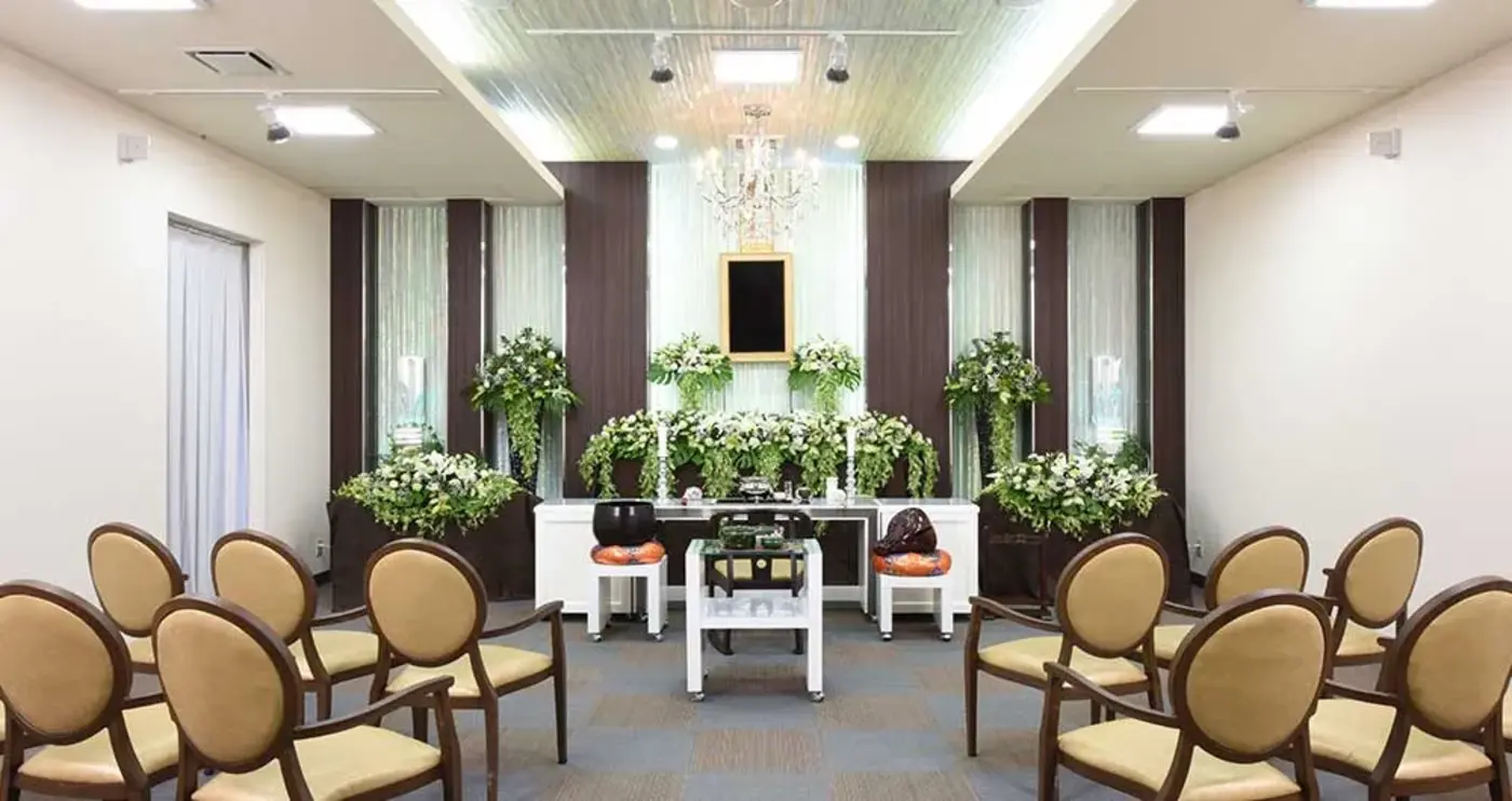 家族葬専用ホールを完備であんしん