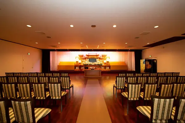 お花いっぱいの家族葬いちか大田原で葬儀を行なった写真