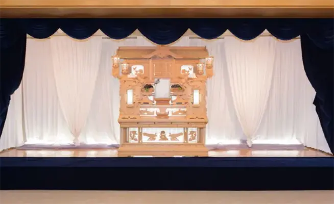 セレモニーホール はまつ斎苑で葬儀を行なった写真