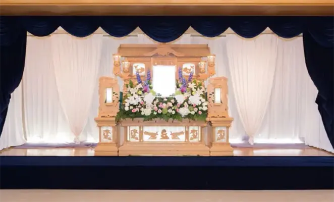 セレモニーホール はまつ斎苑で葬儀を行なった写真