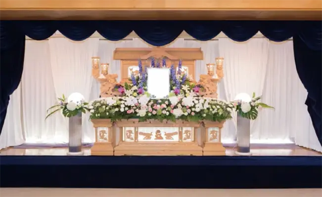 セレモニーホール はまつ斎苑で葬儀を行なった写真