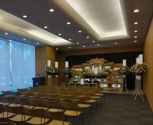 宇都宮市悠久の丘で葬儀を行なった写真