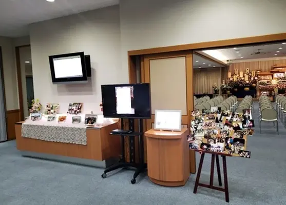 市民ホールグループ（川田市民ホール）で葬儀を行なった写真