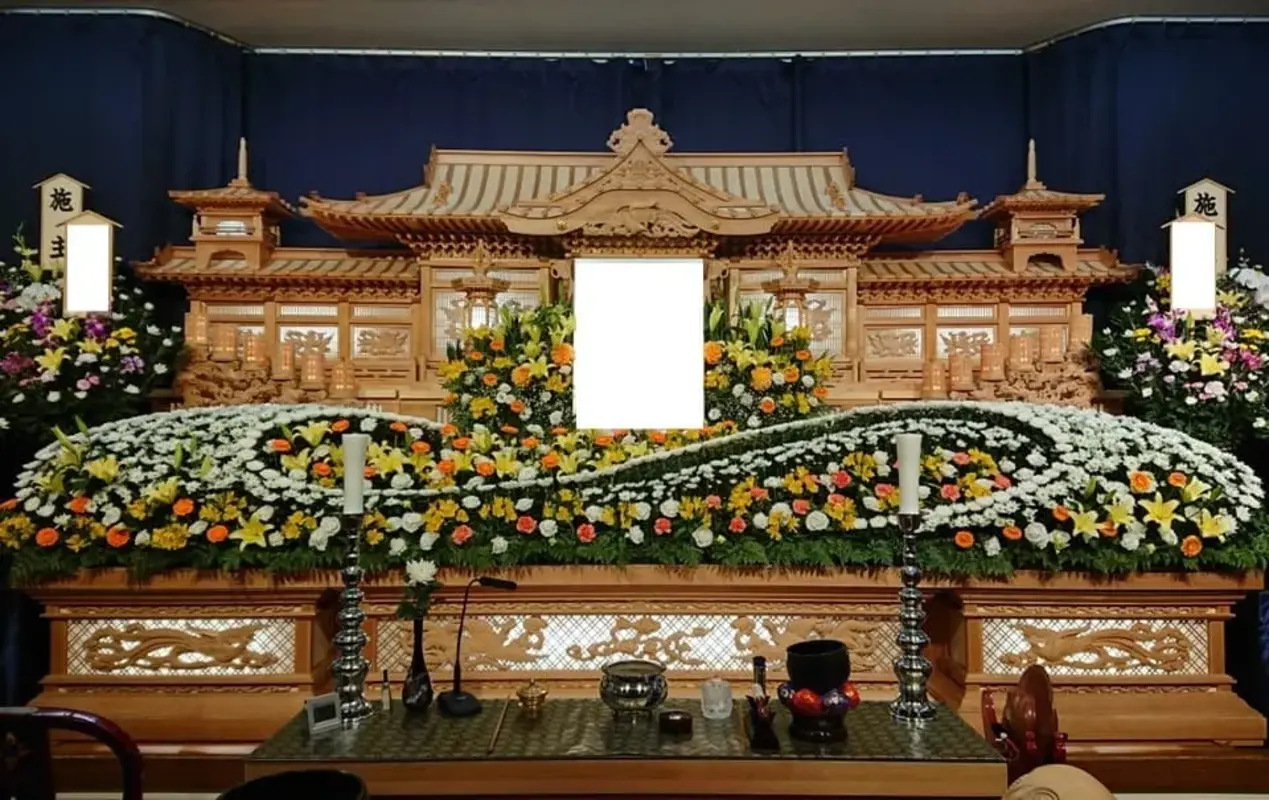 白木祭壇シンプルプラン