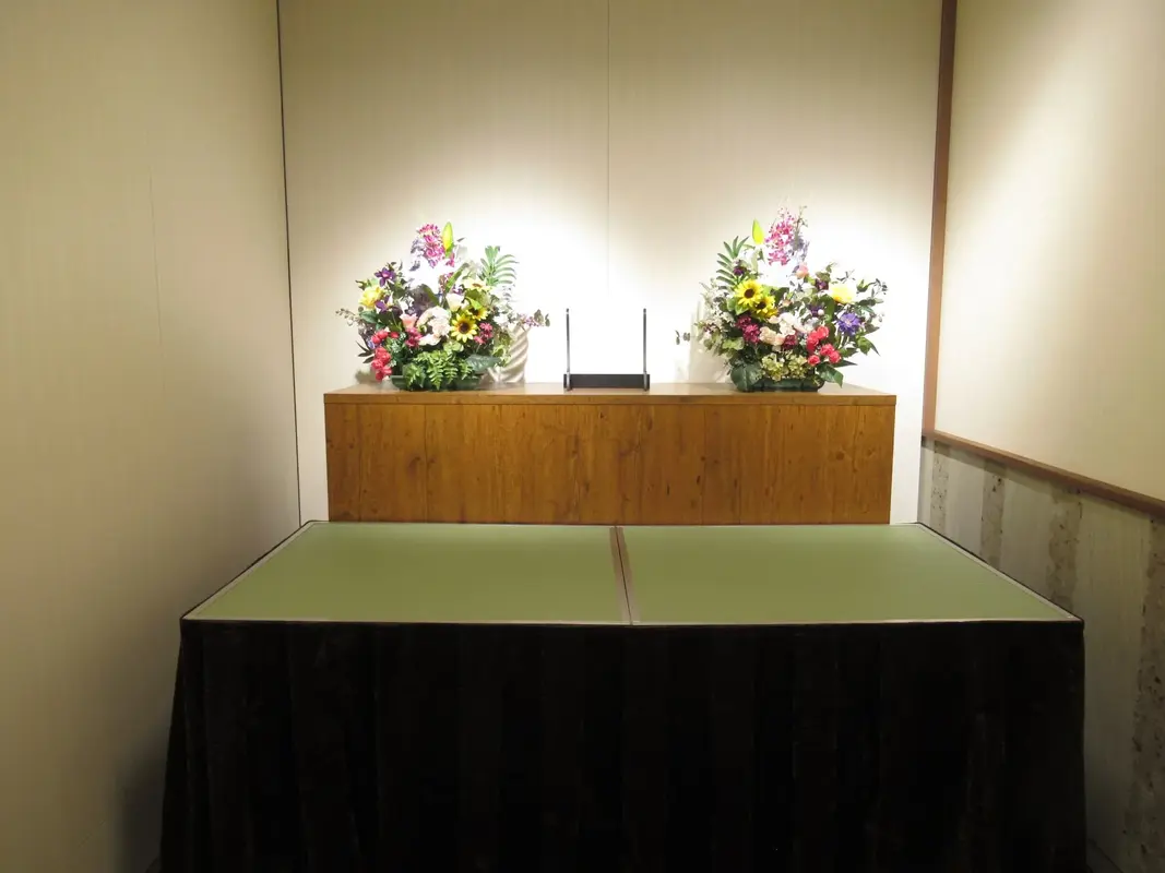 面会もできる安置室