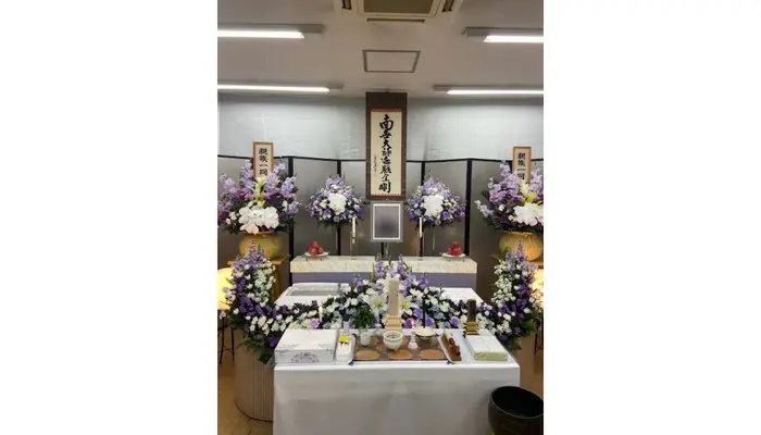 花力家族葬ホール/株式会社尼崎花力で葬儀を行なった写真