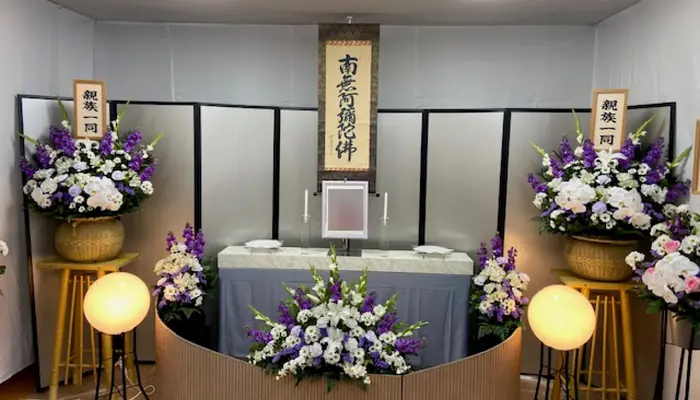 花力家族葬ホール/株式会社尼崎花力で葬儀を行なった写真