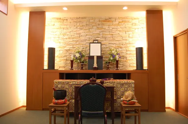 おお井（スペース駅南）で葬儀を行なった写真