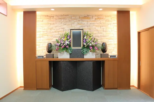 おお井（スペース駅南）で葬儀を行なった写真