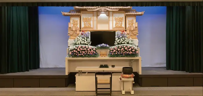 片山葬祭 サンセットホール東浦で葬儀を行なった写真