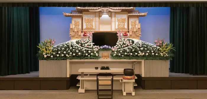 片山葬祭 サンセットホール東浦で葬儀を行なった写真