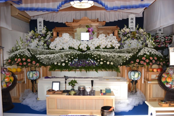 関西セレモニーで葬儀を行なった写真