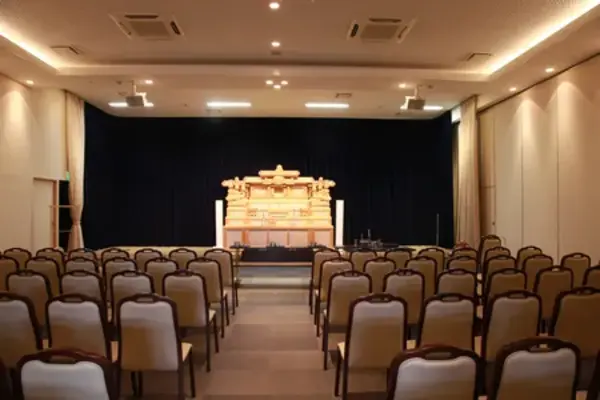 こころの会（広畑葵会館）で葬儀を行なった写真